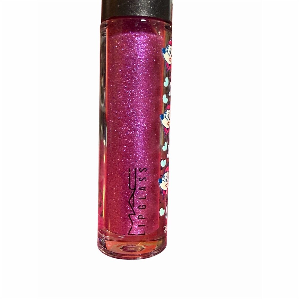 MAC Disney Minnie & Daisy Lipglass Lip Gloss in Pink Polka Dots LIMITED EDITION - Picture 7 of 16